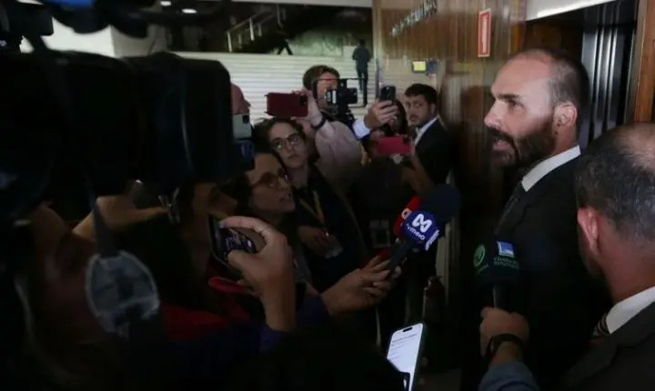 Por unanimidade, STF torna Eduardo Bolsonaro réu por atuação nos EUA